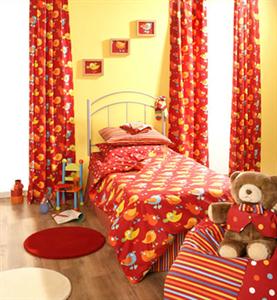 Kids room curtain design