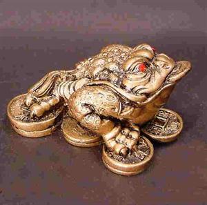 Feng Shui money frog